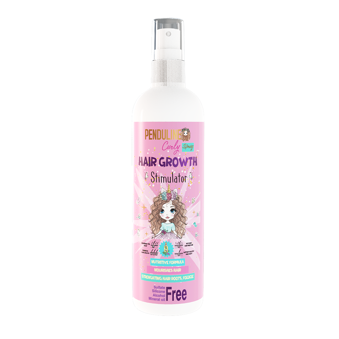 Penduline Curly Kids Hair Growth Sray 250ml image number 0