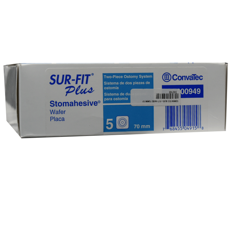 Convatec Sur Fit Hard 70mm 5pcs image number 0
