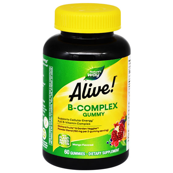 Alive B Complex Mango Flavor 60 Gummy image number 0