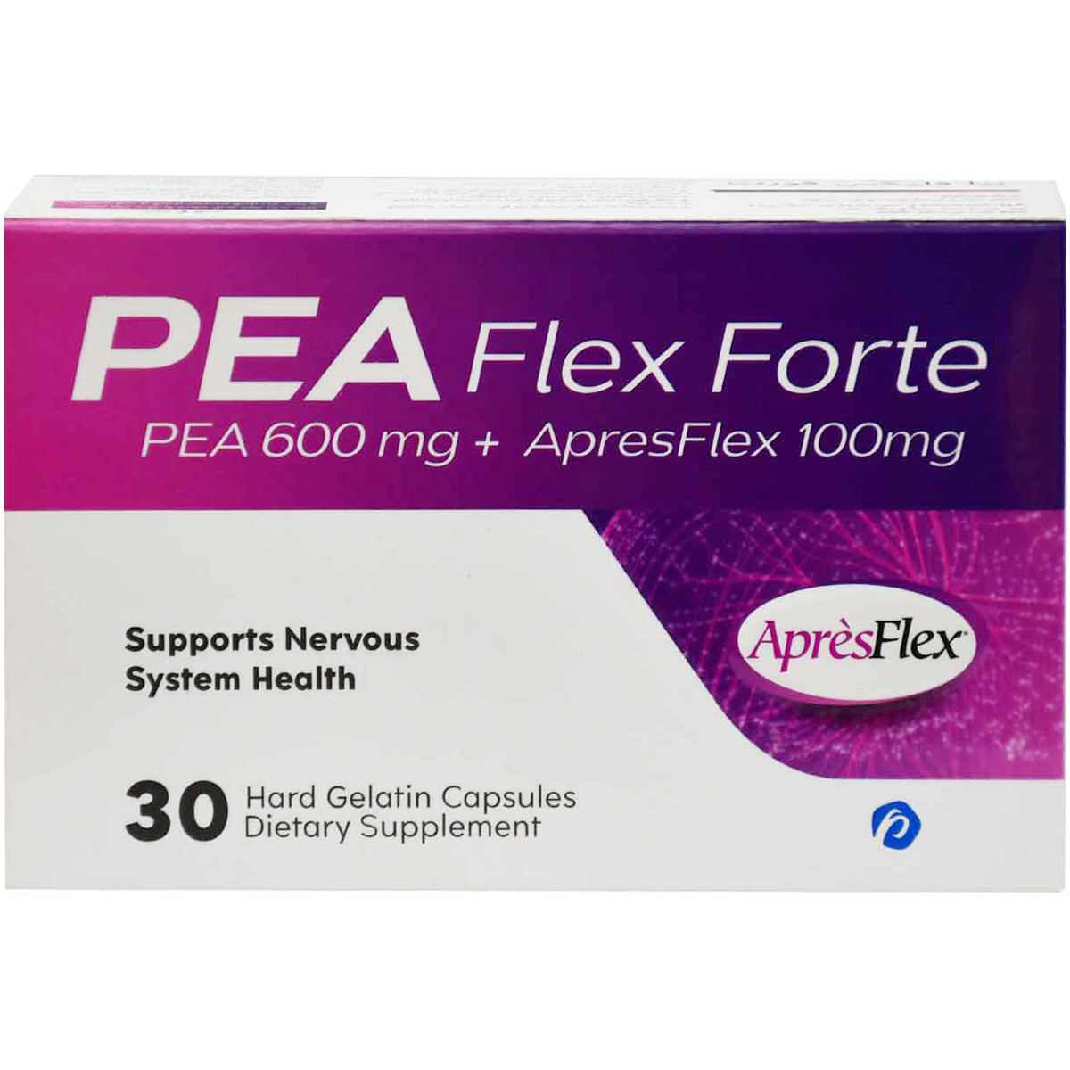 Pea Flex Forte 600 mg/100 mg 30 Hard Gelatin Capsules image number 0