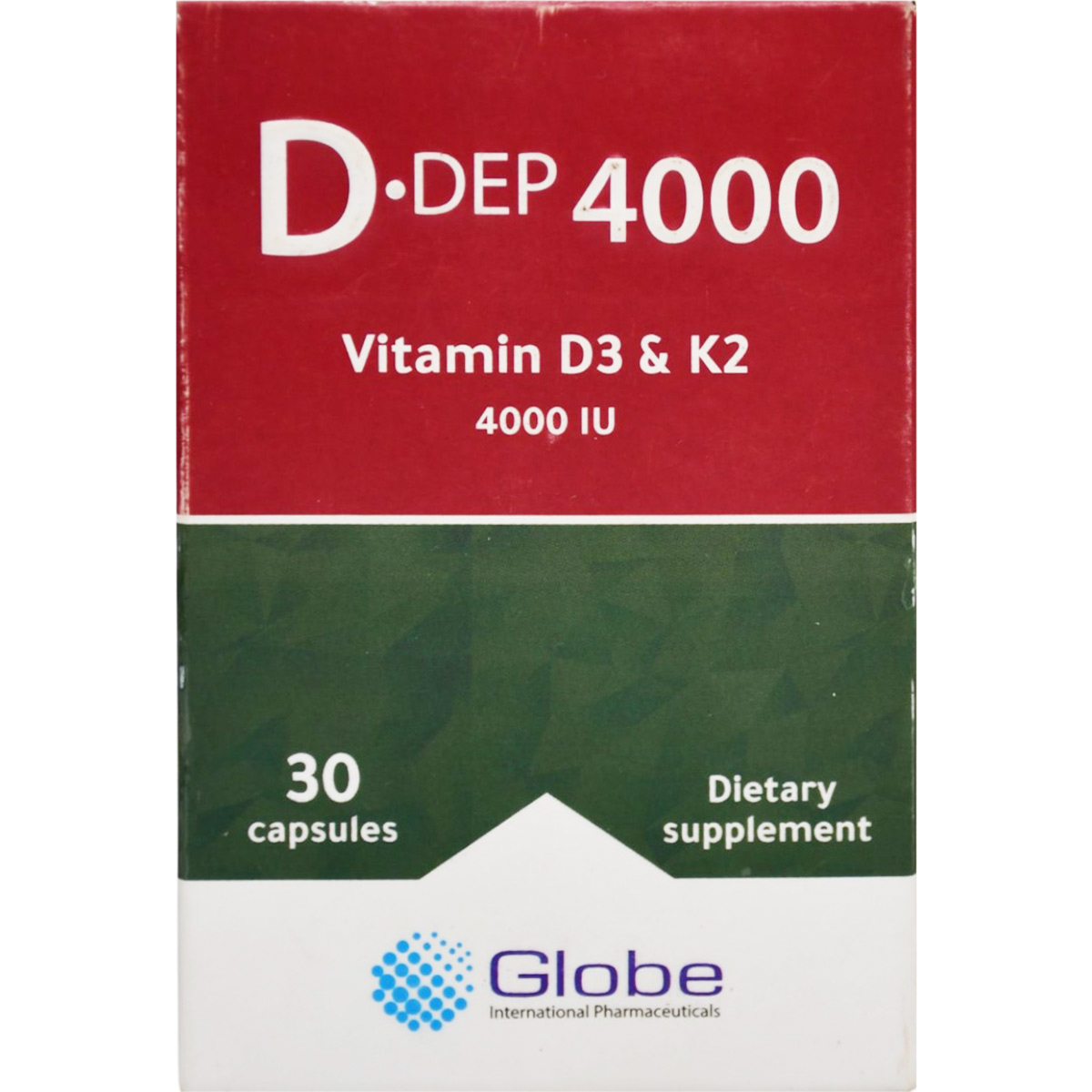 D.Dep 4000IU 30 Capsules image number 0