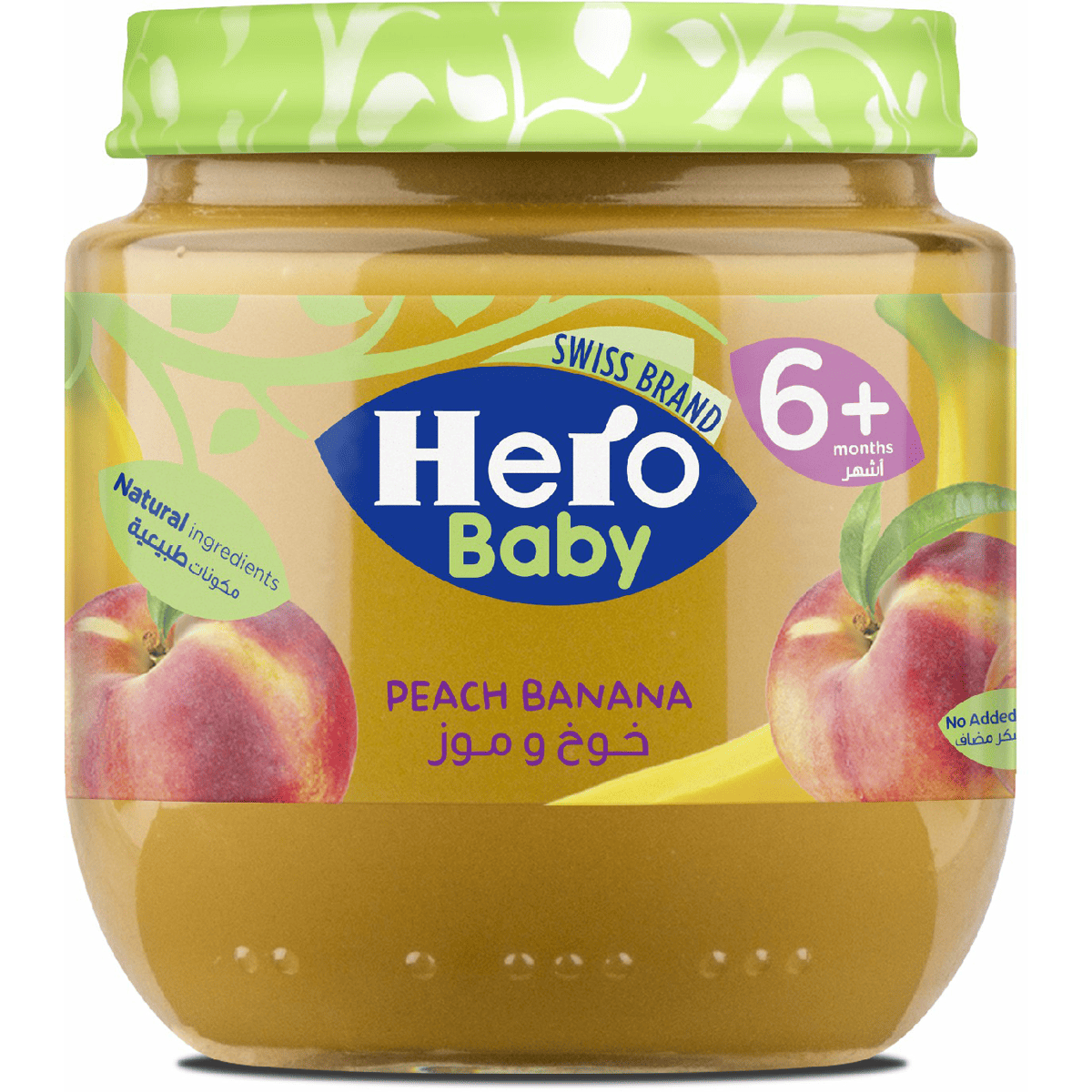 Hero Baby Peach Banana 6Months 130/125gm image number 0