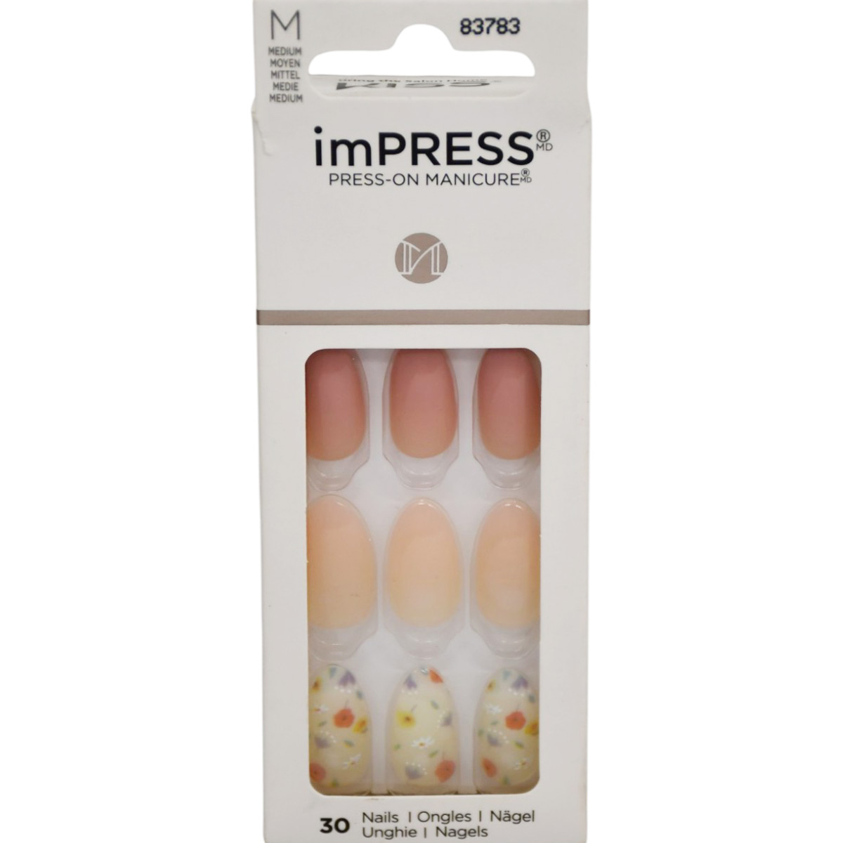 Kiss Impress Nails Medium 30 Pieces/KIMM02C image number 0