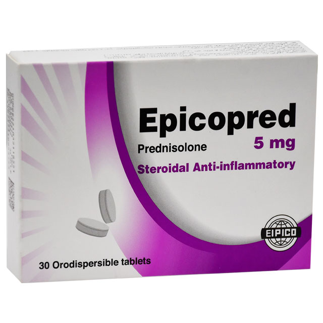 Epicopred 5mg 30 Orodispersible Tablets image number 0