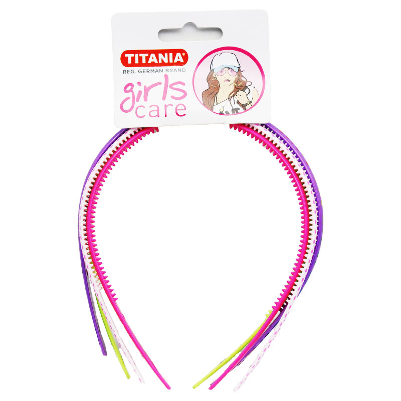 Titania Girls Care Hair Band 4 pieces/7846 image number 0