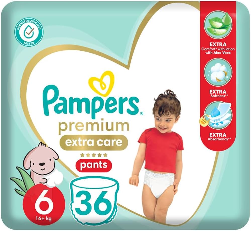 Pampers Premium Care (6) Pants (16+) Kg 36Pcs image number 0