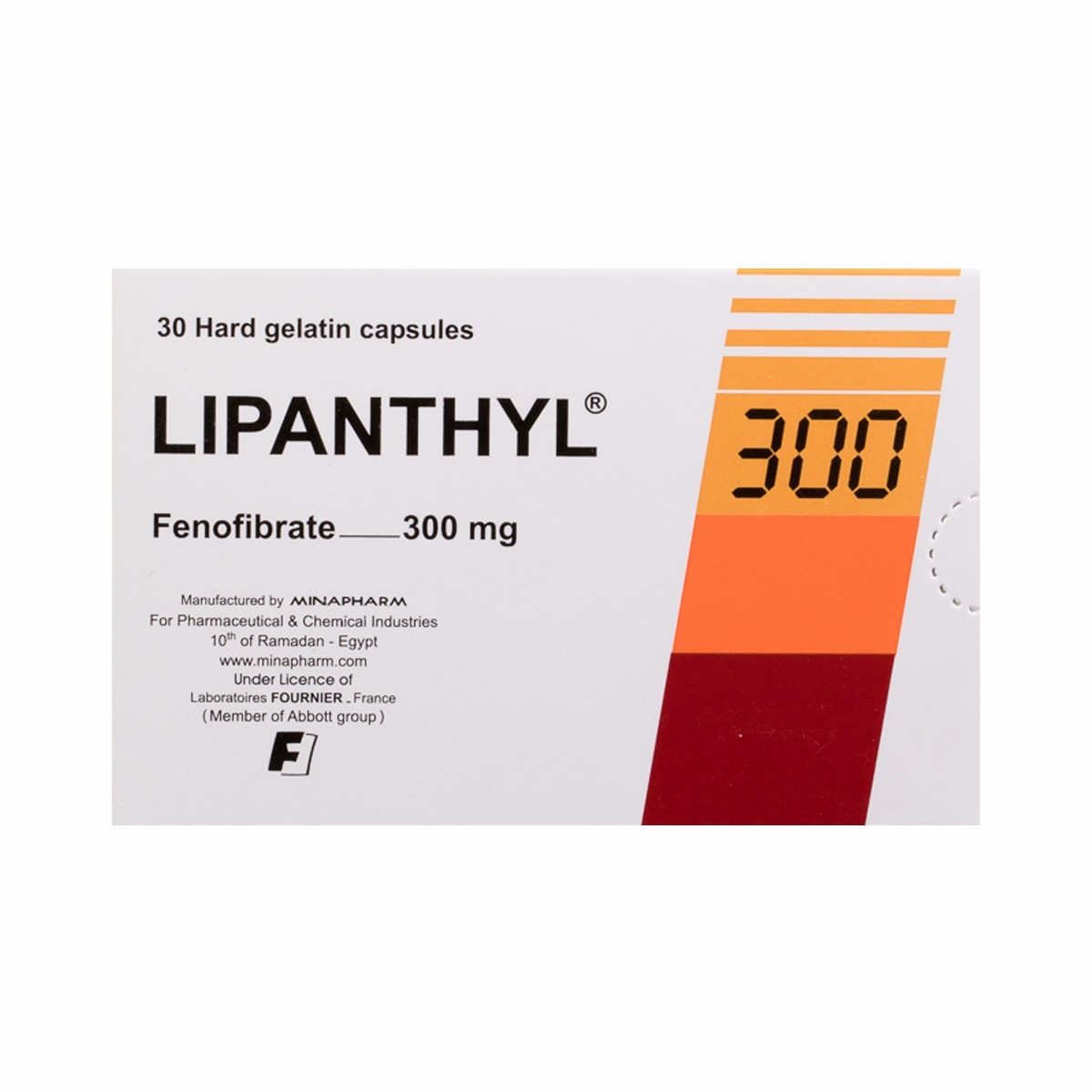 Lipanthyl 300mg 30 Capsules image number 0