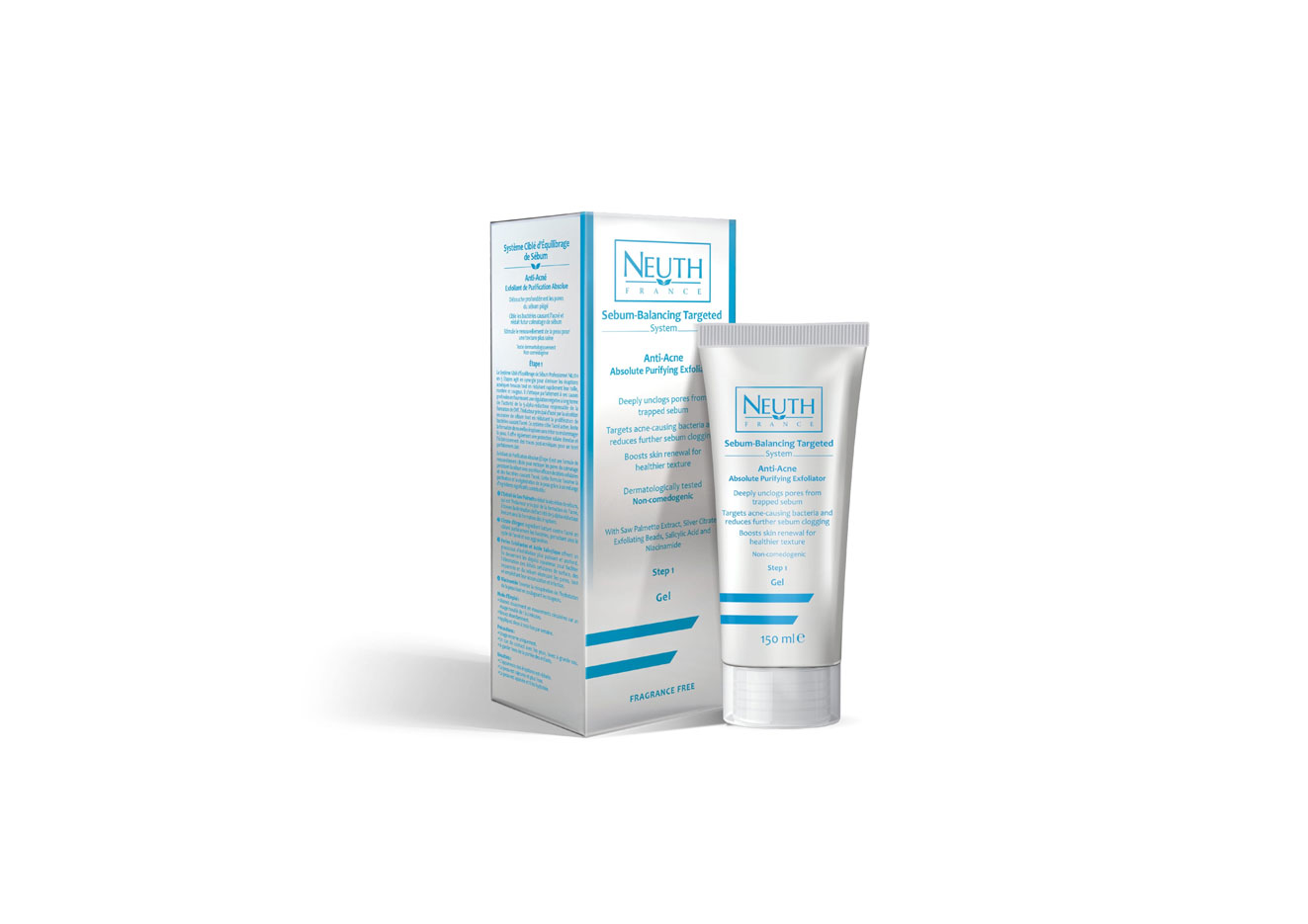 Neuth Anti Acne Absolute Purifying Exfoliator Gel 150ml image number 0