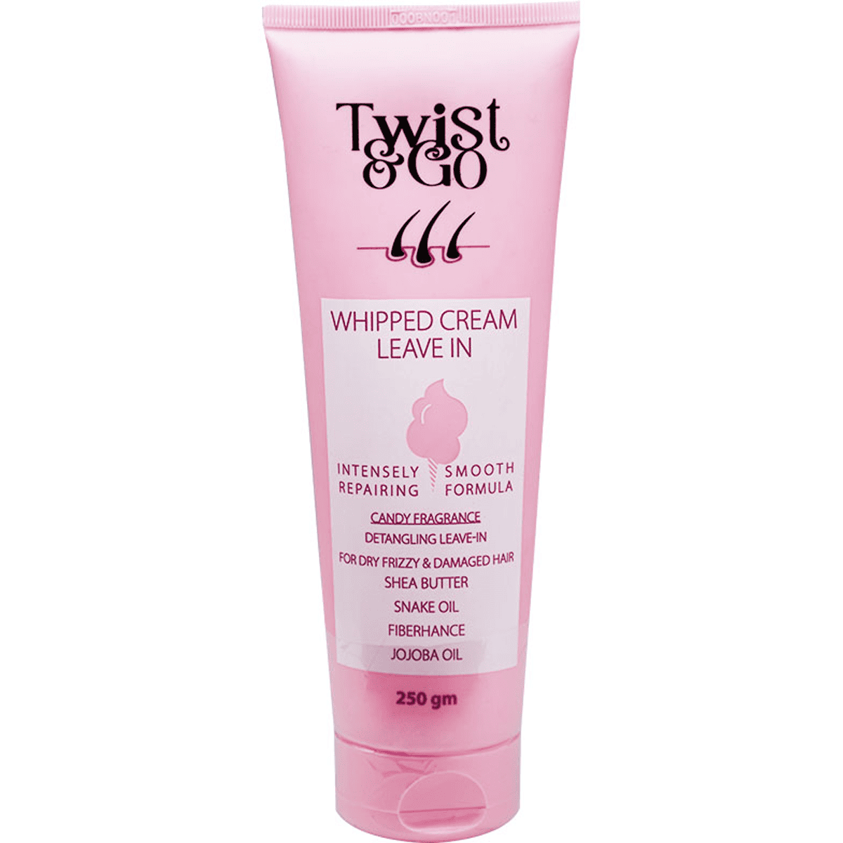 Twist and Go Whipped Cream Leave In Damaged Hair 250ml image number 0