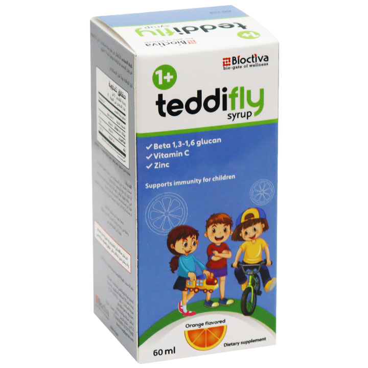 Teddifly 60ml Orange Flavor Syrup image number 0