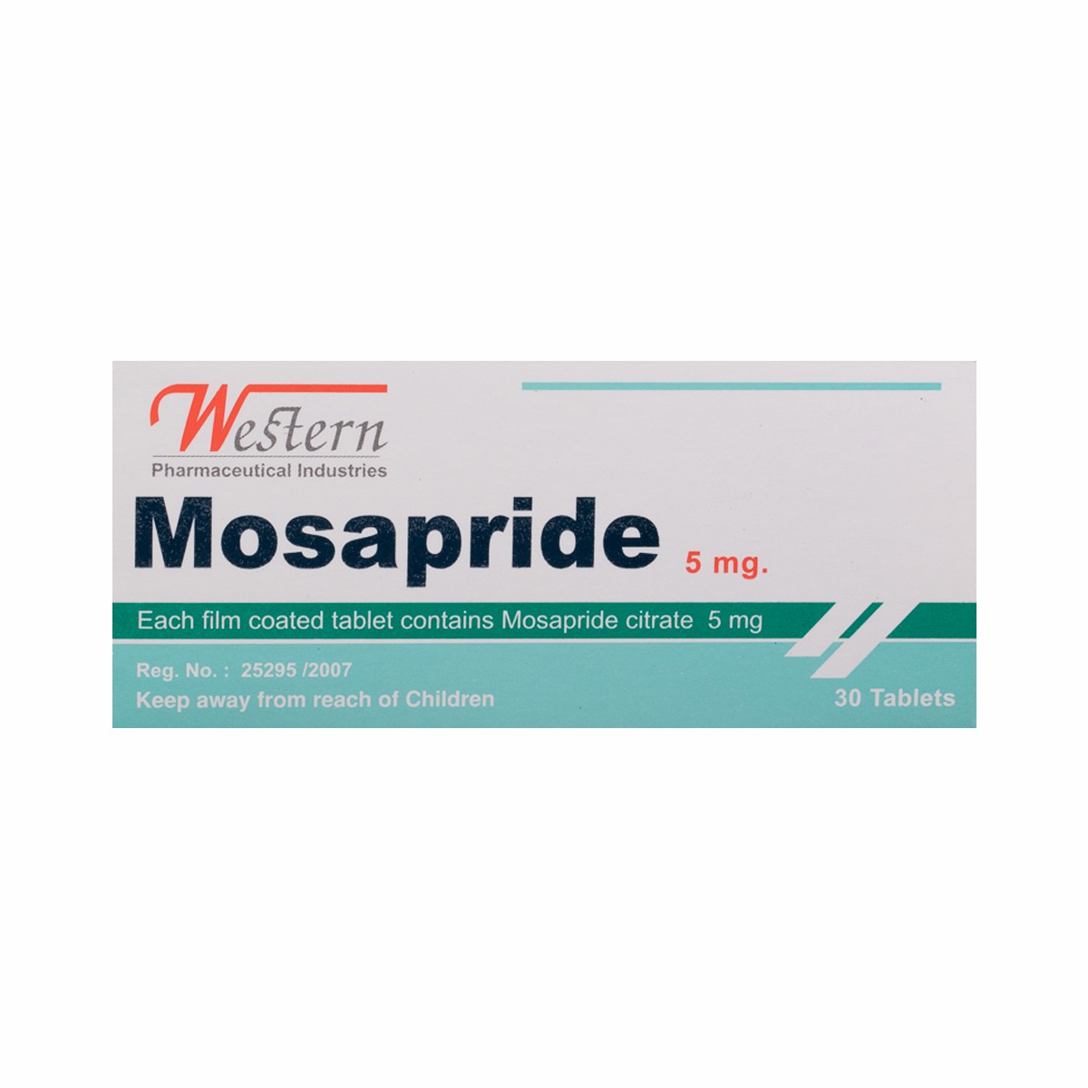 Mosapride 5mg 30 Tablets image number 0