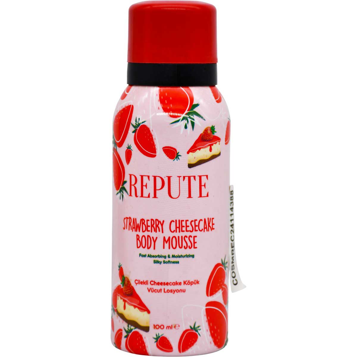 Repute Strawberry Cheesecake Body Mousse 100ml image number 0
