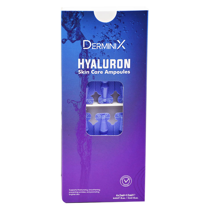 Derminix Hyaluron Skin Care Ampoules 6x2ml image number 0