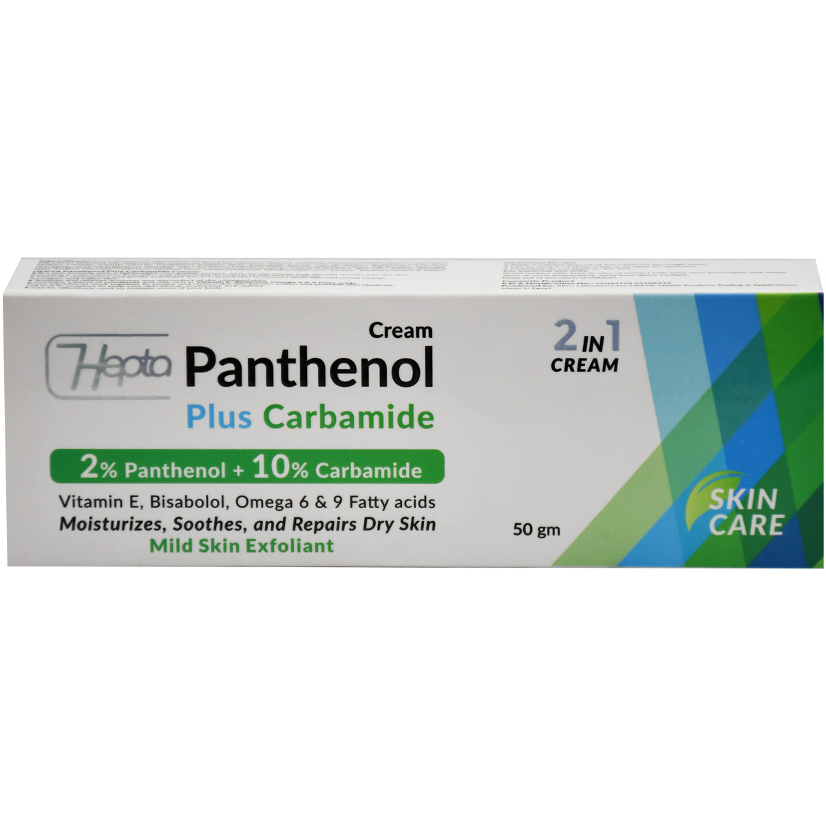 Hepta Panthenol Plus Carbamide Cream 50gm image number 0