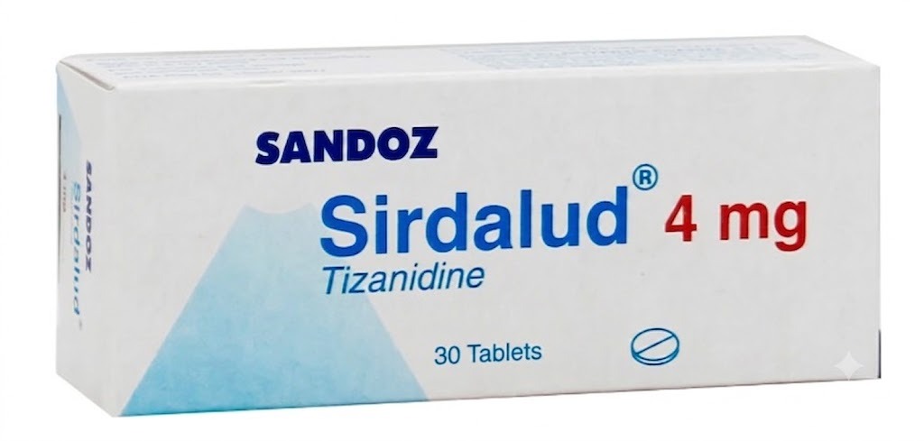 Sirdalud 4mg 30 Tablets image number 0