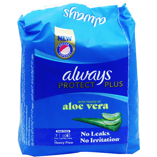 Always Protect Plus Maxi Extra Long 7 Pieces image number 0