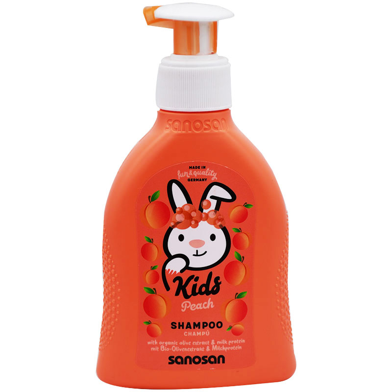 Sanosan Kids Peach Shmpoo 200ml image number 0