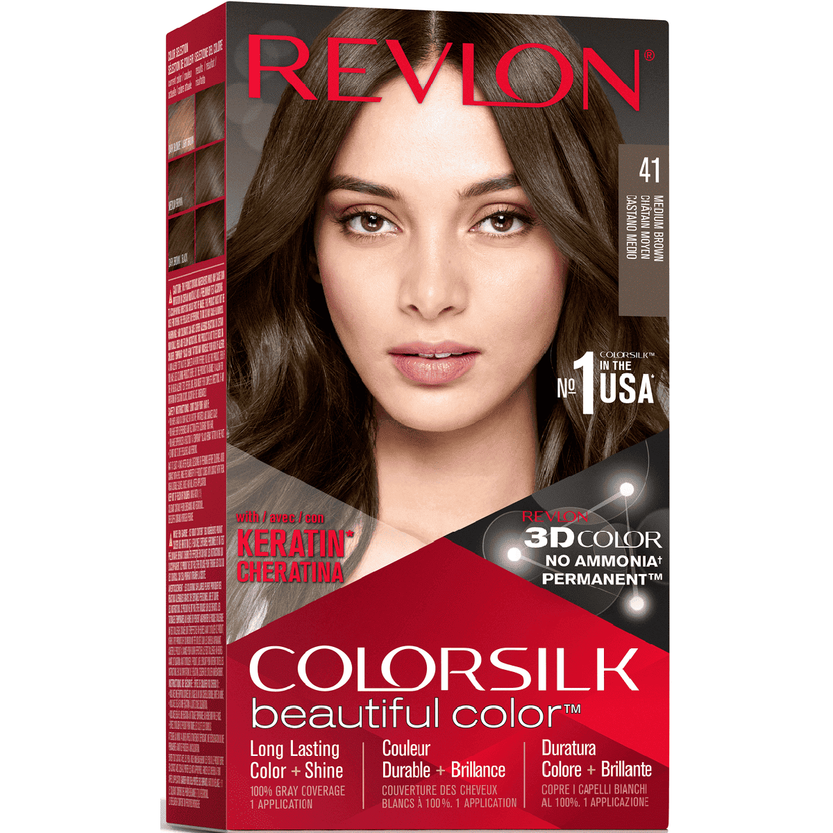 Revlon Colorsilk Medium Brown/41 image number 0
