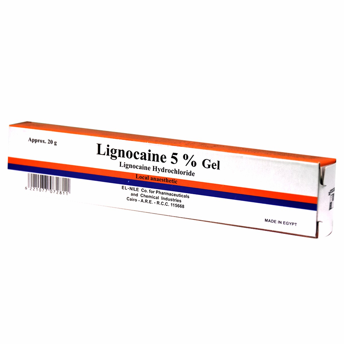 Lignocaine 5% 20gm Gel image number 0
