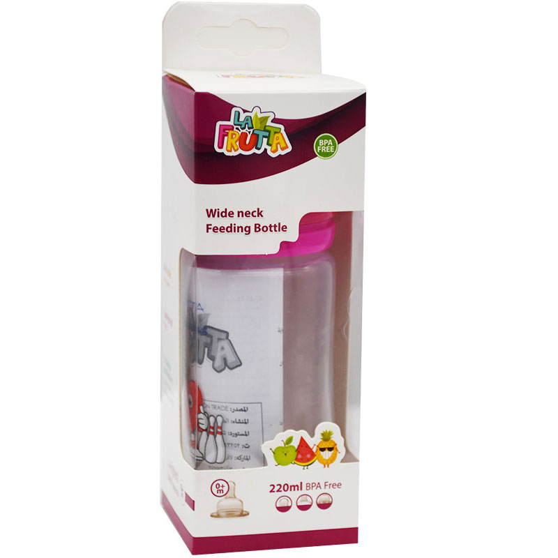 La Frutta Wide Neck Feeding Bottle (0+ Month) 220ml/22051 image number 0