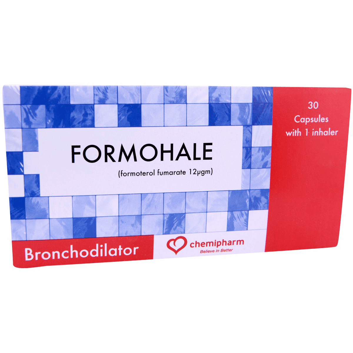 Formohale 12mcg 30 Capsules image number 0