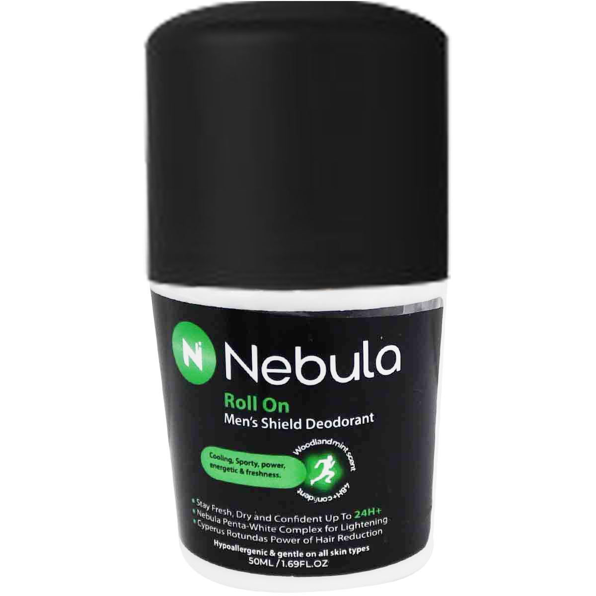 Nebula Woodland Mint Deodorant Roll On for Men 50 ml image number 0