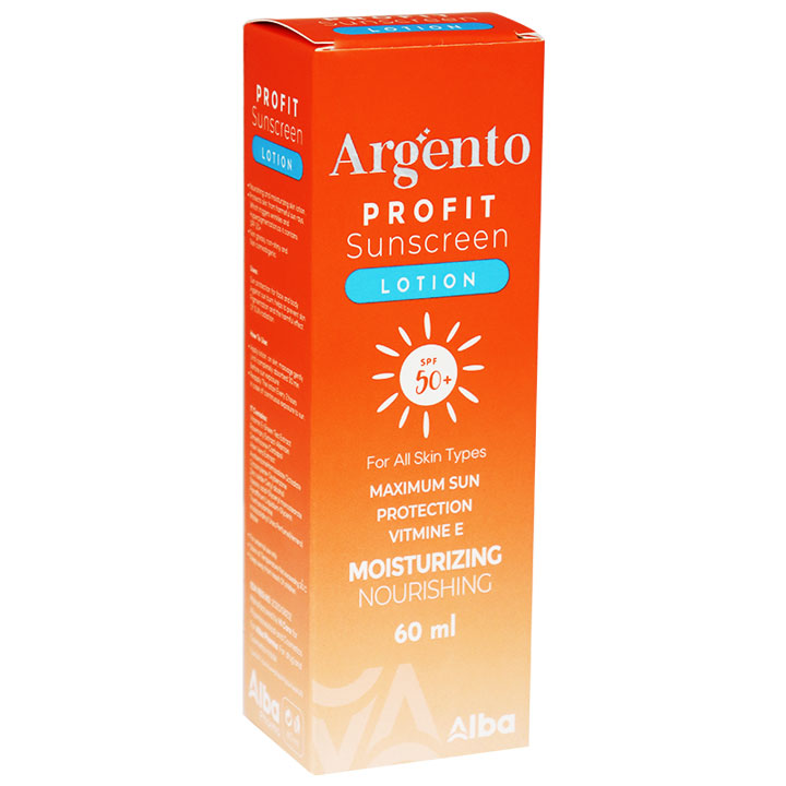 Argento Profit Sunscreen Lotion Spf (50+) 60ml image number 0