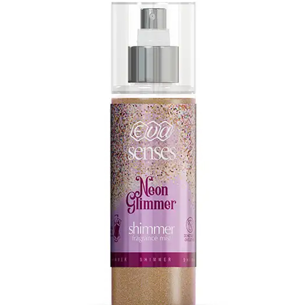 Eva Senses Neon Glimmer Shimmer Body Mist for Women 150ml image number 0
