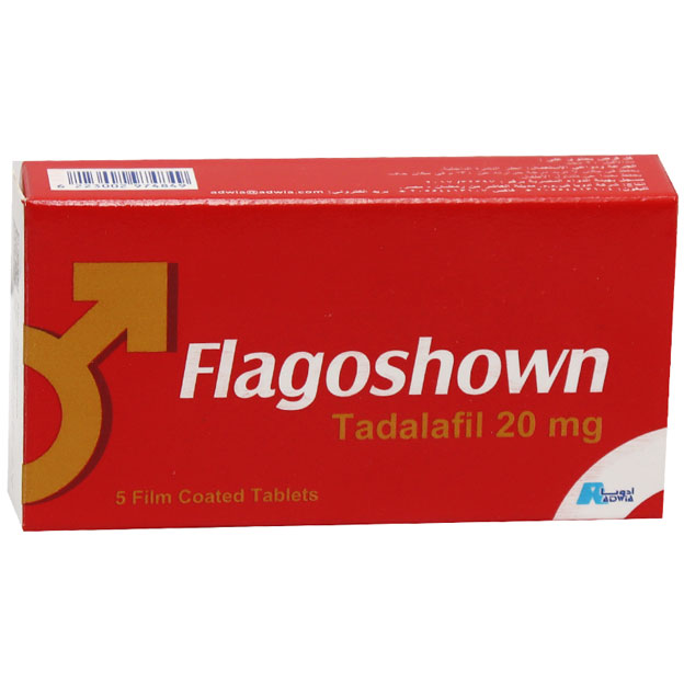 Flagoshown 20mg 5 Film Coated Tablets image number 0