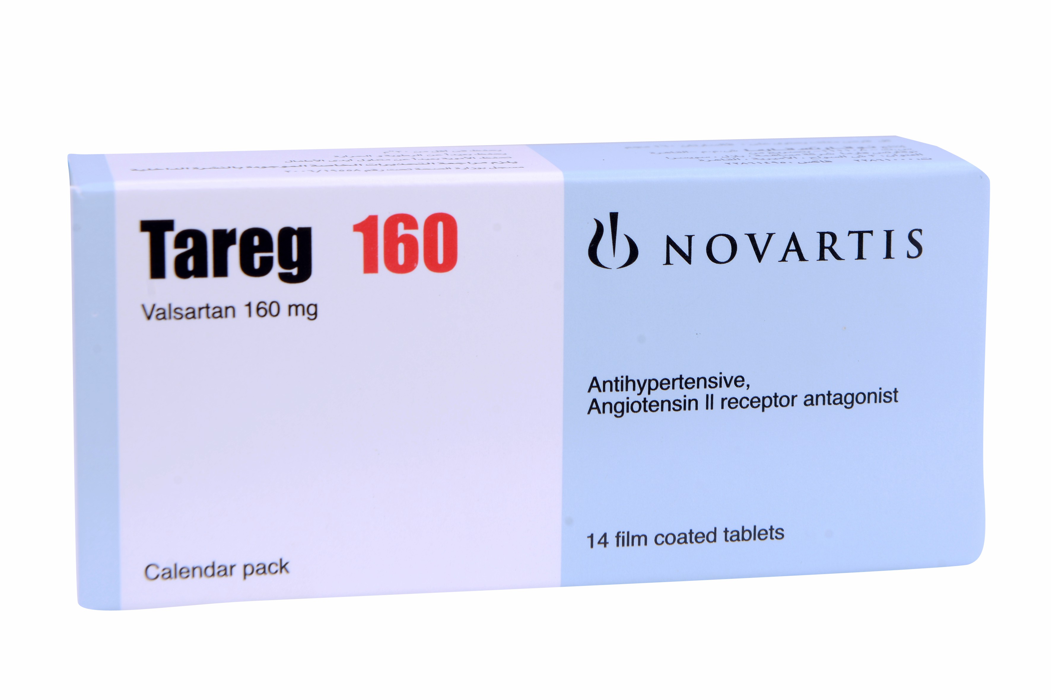 Tareg 160mg 14 Tablets image number 0