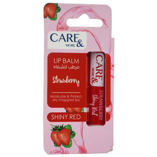 Care&More Lip Balm Strawberry 4gm image number 0