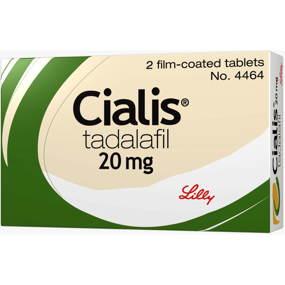 Cialis 20mg 2 Film Coated Tablets image number 0