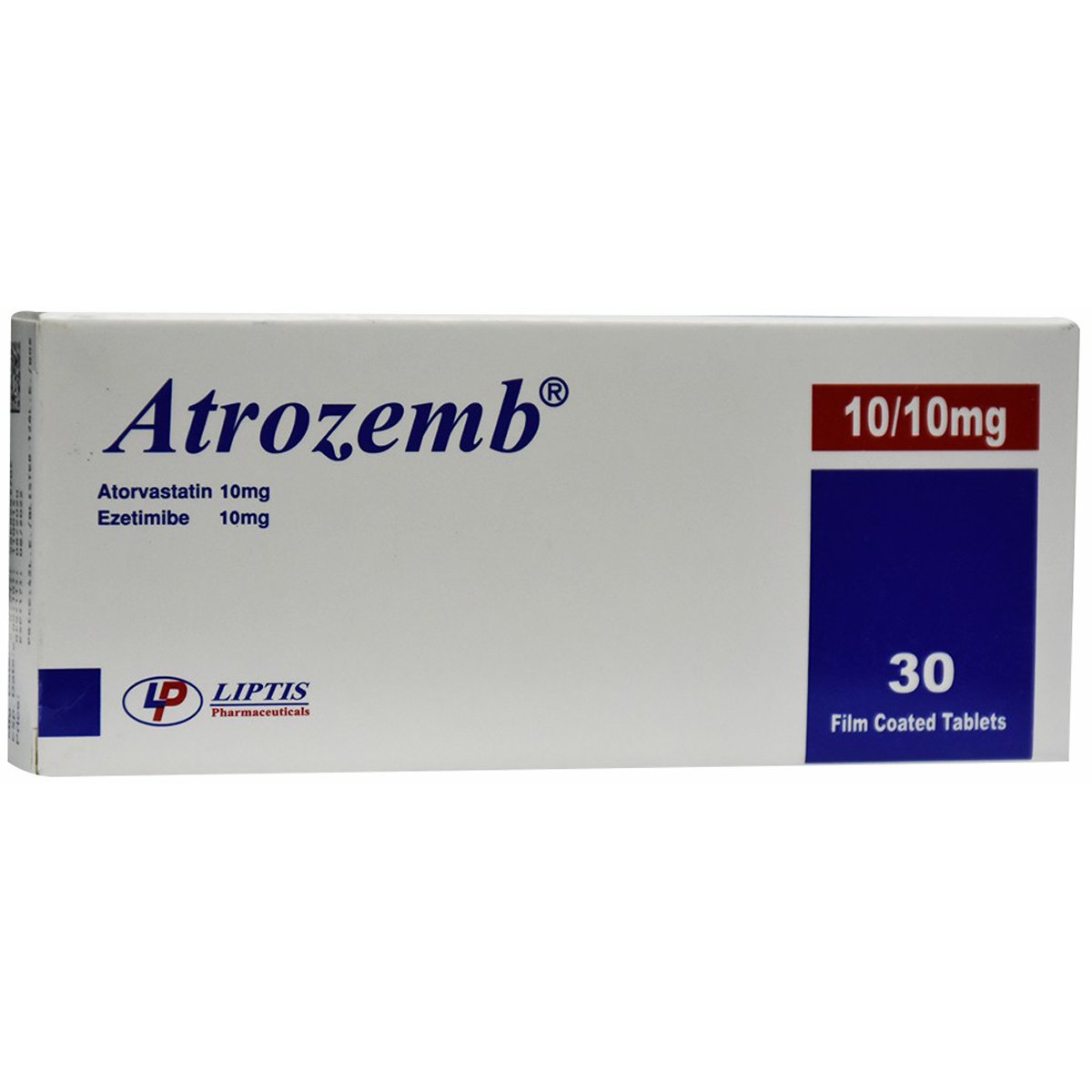 Atrozemb 10/10mg 30 Film Coated Tablets image number 0