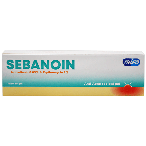 Sebanoin (0.05%+2%) Anti Acne Topical Gel 15gm image number 0