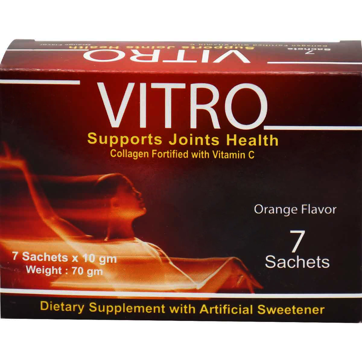 Vitro (Orange Flavor) 7 Sachets image number 0