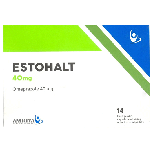 Estohalt 40mg 14 Capsule (1 Strip) image number 0