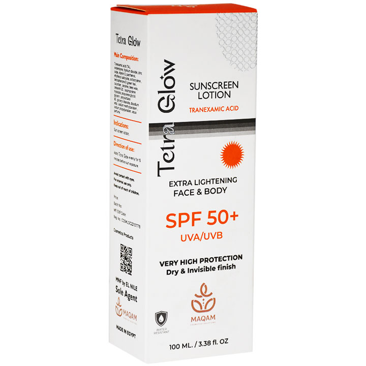 Tetra Glow Sunscreen Spf (50+) Lotion 100ml image number 0