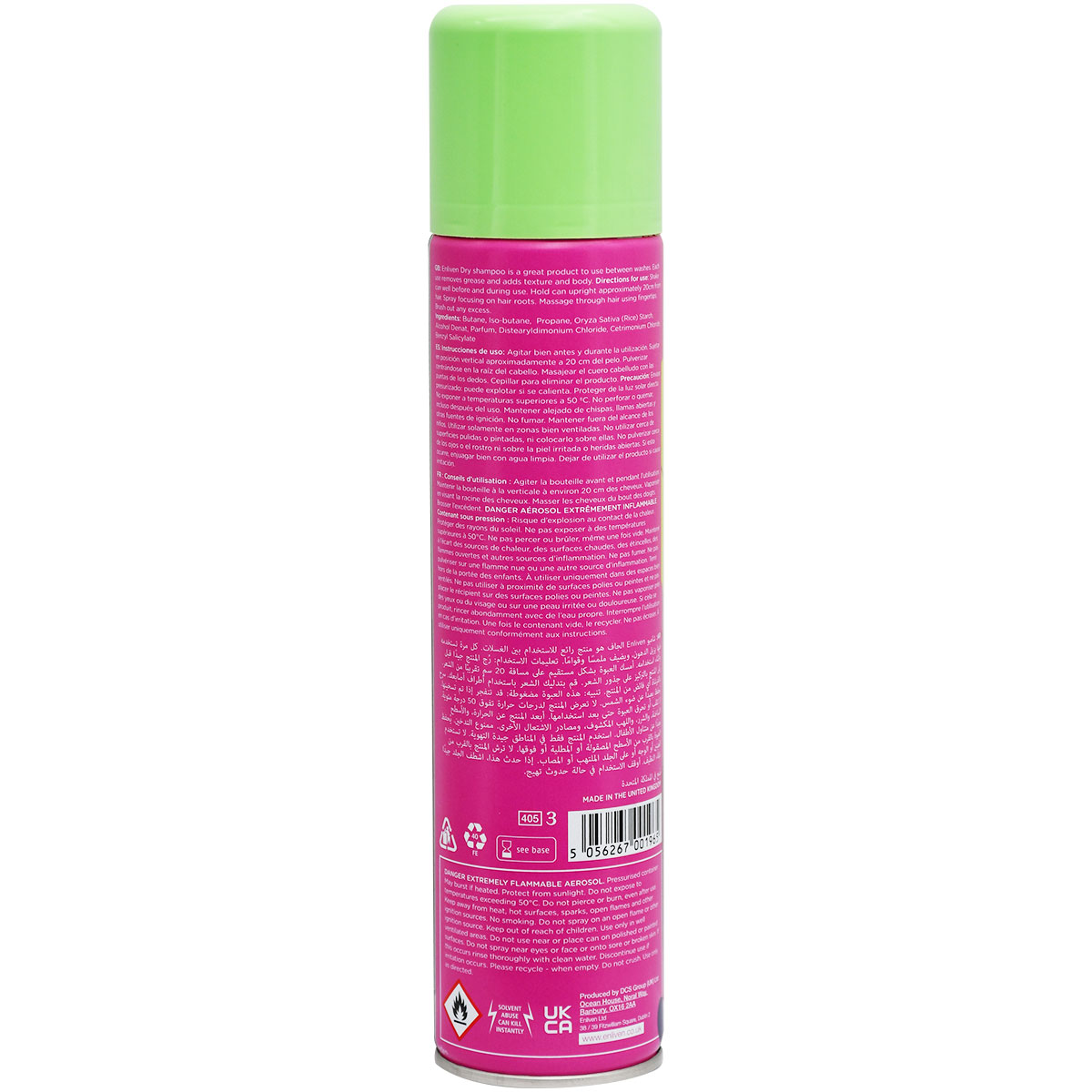 Enliven Original Dry Shampoo Sweet Blossom 300 ml image number 1