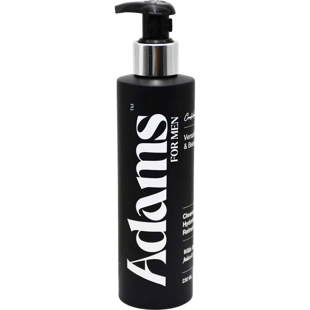 Adams for Men Versatile Face and Beard Wash 230ml image number 0