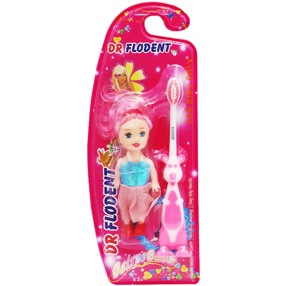Dr Flodent Kids Toothbrush Soft with Gift/3018 image number 0