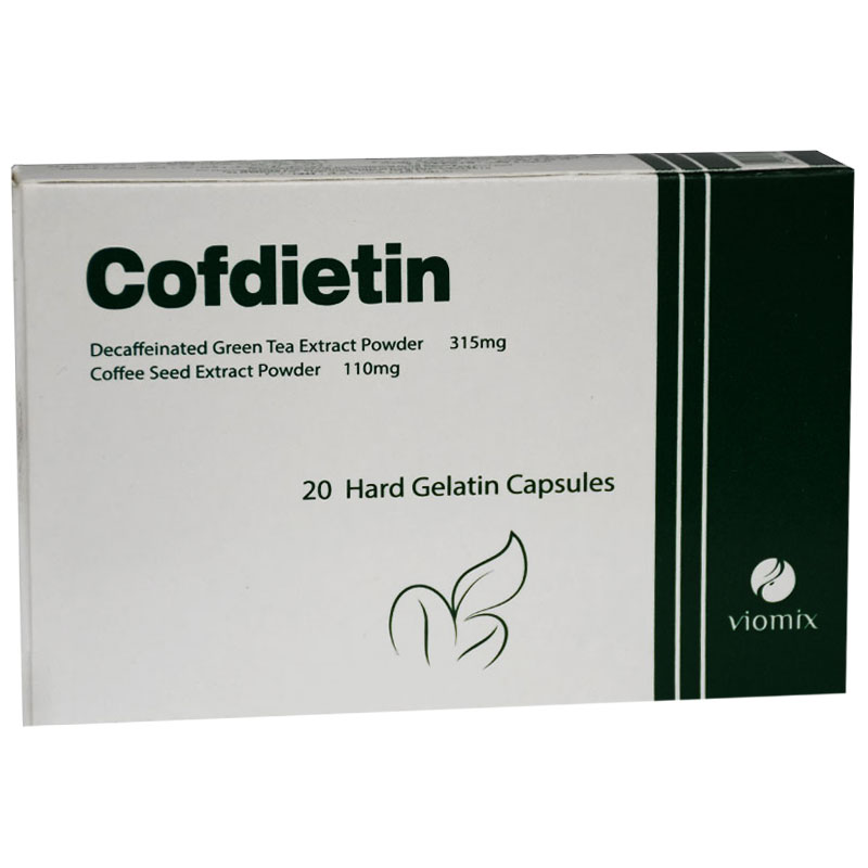 Cofdietin (315mg+110mg) 20 capsules image number 0