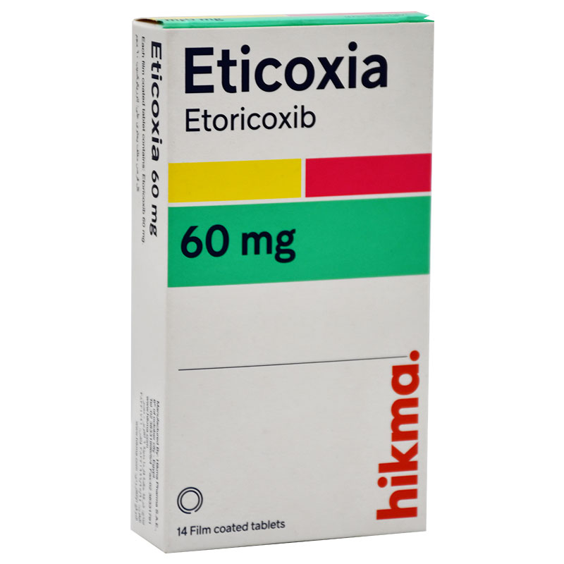 Eticoxia 60mg 14 Film Coated Tablet image number 0