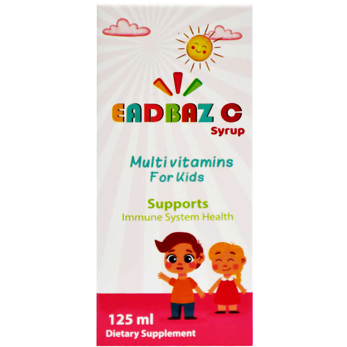 Eadbaz C Multivitamins for Kids Syrup 125 ml image number 0