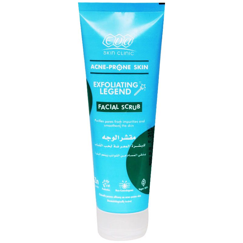 Eva Acne Prone Skin Exfoliating Legend Face Scrub 100ml image number 0