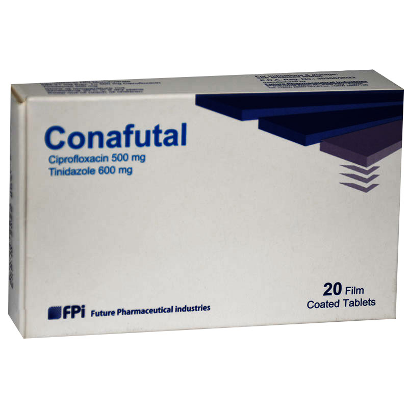 Conafutal (500mg+600mg) 20 Film Coated Tablets image number 0