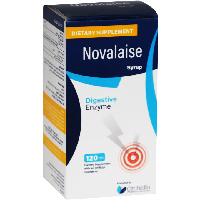 Novalaise Mandarin Flavor 120ml Syrup image number 0