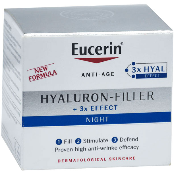 Eucerin Hyaluron Filler Night Cream 50ml image number 0