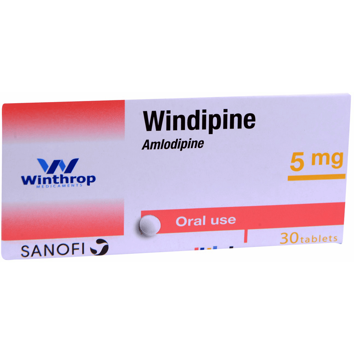 Windipine 5mg 30 Tablets image number 0
