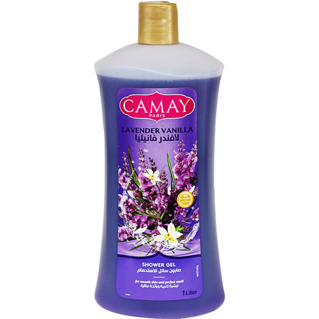 Camay Lavender Vanilla Shower Gel 1 Liter image number 0
