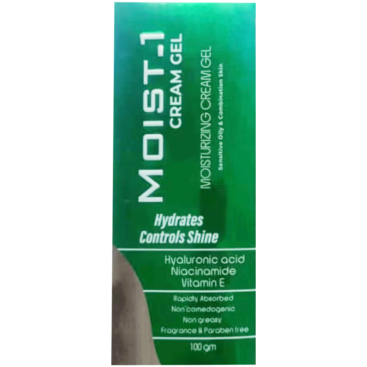 Moist 1 Hydrating Cream Gel For Sensitive Oily and Combination Skin 100gm image number 0